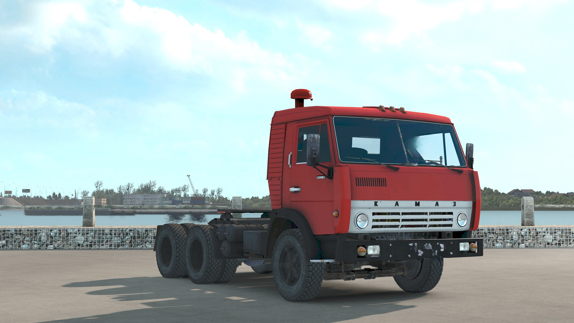 КамАЗ-5410 — седельный тягач линейки автомобилей КамАЗ первого поколения КамАЗ-5410 — седельный тягач линейки автомобилей КамАЗ первого поколения