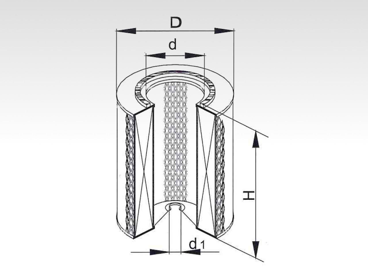 Воздушный фильтр фильтр NEVSKY FILTER NF4603