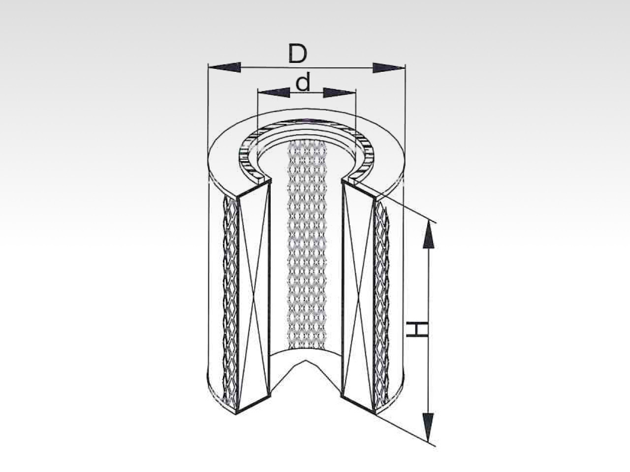 Воздушный фильтр фильтр NEVSKY FILTER NF4890
