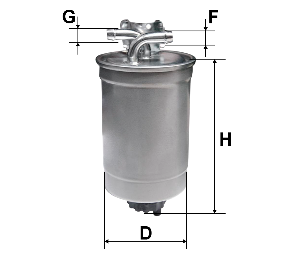 Топливный фильтр фильтр NEVSKY FILTER NF2003M