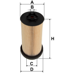 Превью к товару Фильтр для АЗС, Топливный фильтр фильтр NEVSKY FILTER NF3743-20